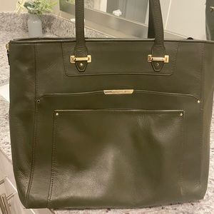 Olive Green Coach purse (large)